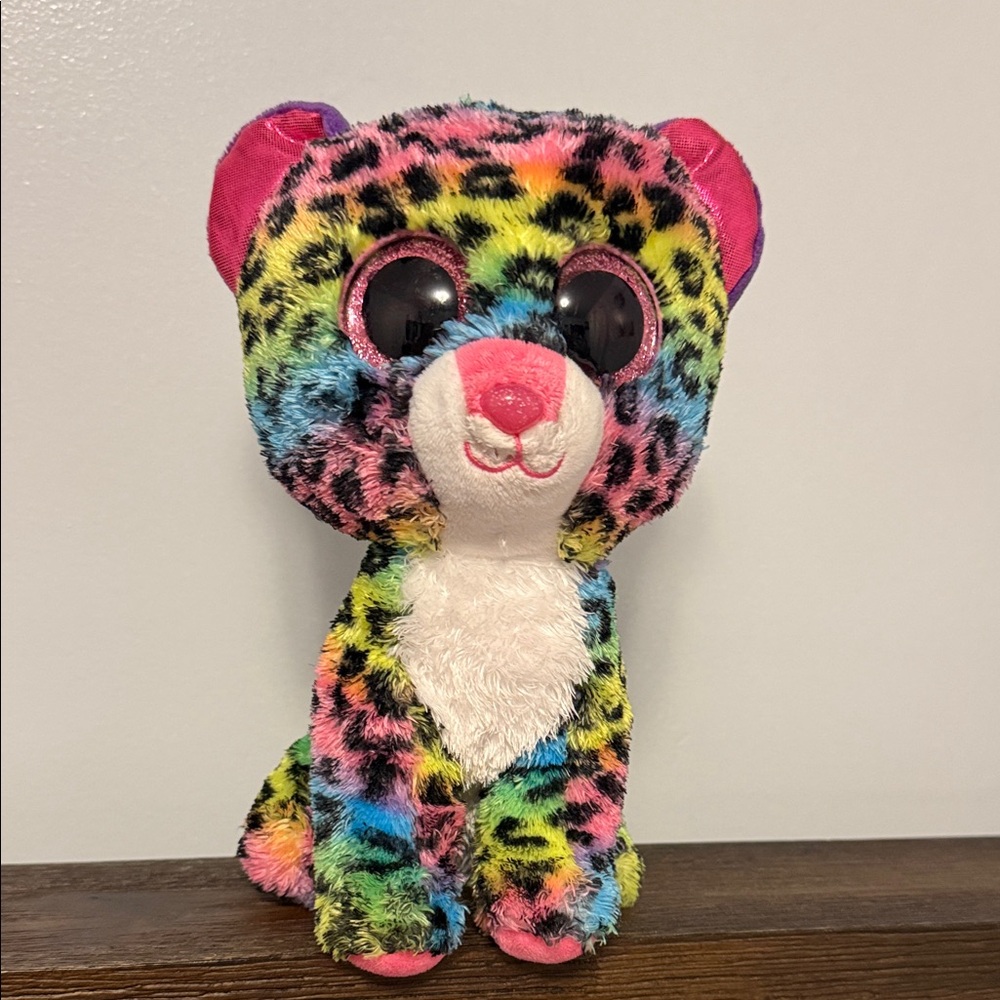 Colorful Leopard Plush Toy